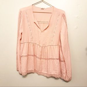 Gap romantic oversized top size medium